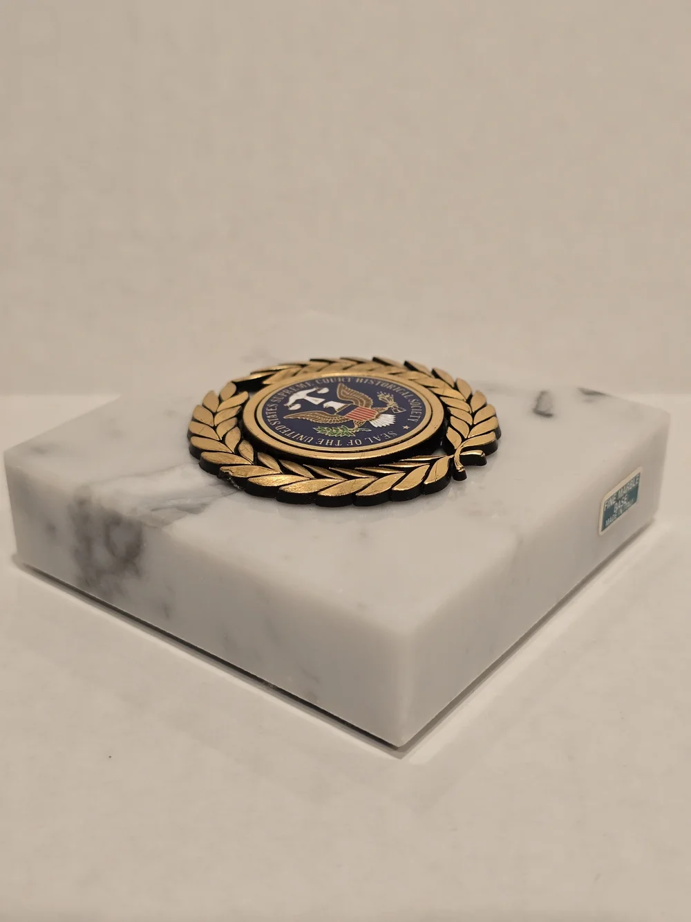 Vintage Supreme Court Historical Society paper weight